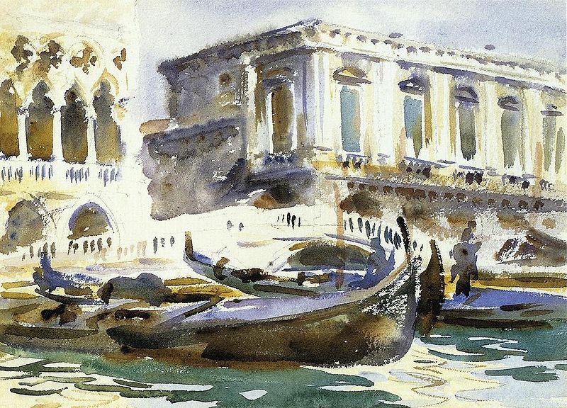 John Singer Sargent Venice The Prison Spain oil painting art